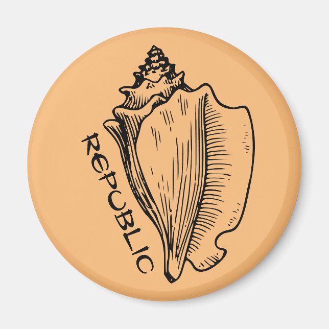 Conch Republic Magnet (Front)