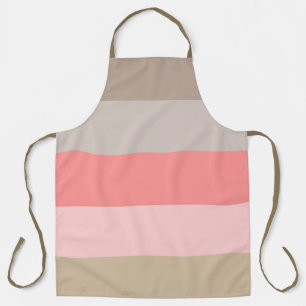 Conch Seashell Stripe Colours Apron
