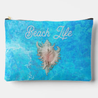 Conch Shell "Beach Life"