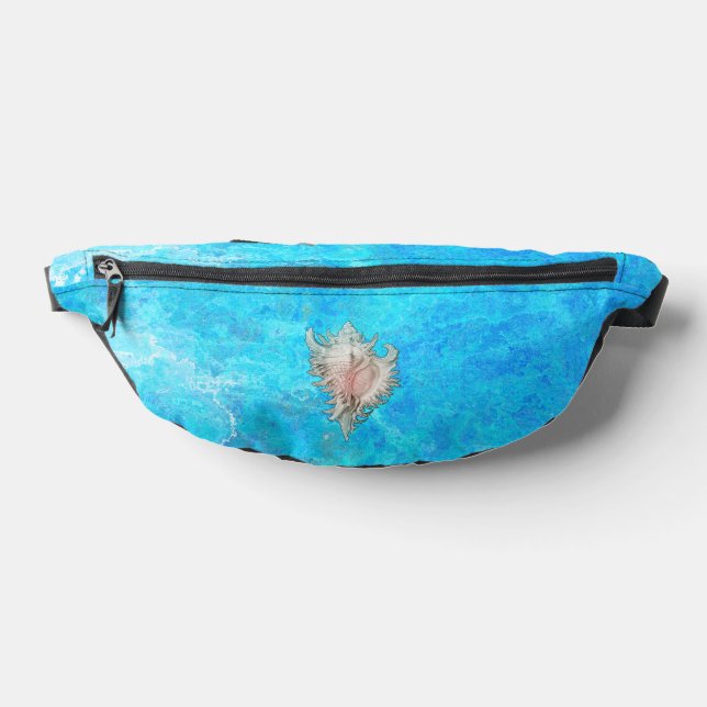 Conch Shell "Beach Life" Beach Journal Fanny Pack (Lay Down)