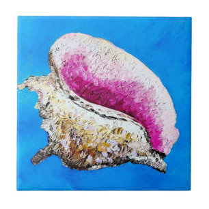 Conch Shell Decorative Tile