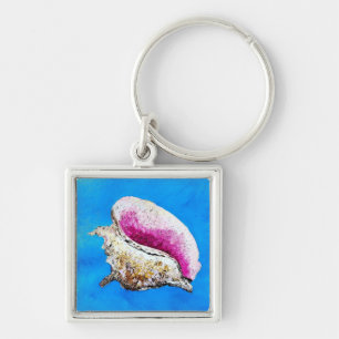 Conch Shell Keychain