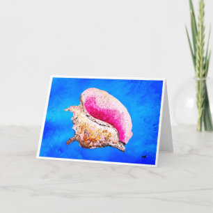 Conch Shell Note Card <Blank Inside>
