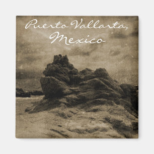 Conchas Chinas View Antique Magnet