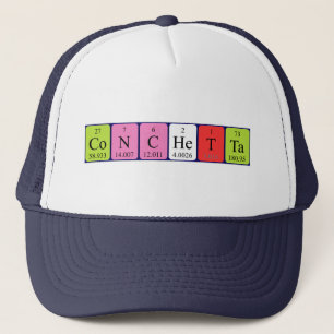 Conchetta periodic table name hat