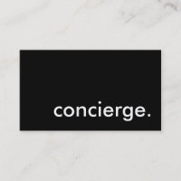 concierge.