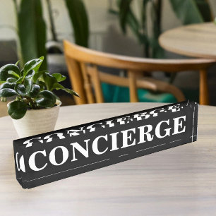 Concierge Nameplate