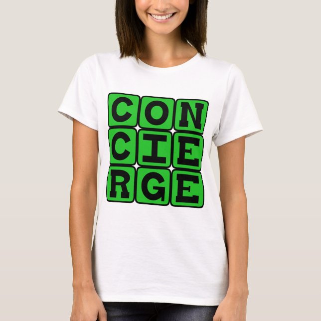 Concierge, Service Position T-Shirt (Front)