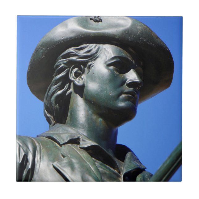 Concord 250 Minuteman Statute 1775-2025 Tile (Front)
