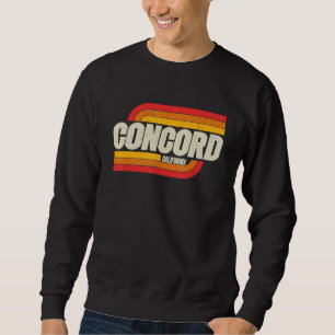 Concord California Ca City Vintage Sweatshirt