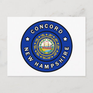 Concord New Hampshire Postcard