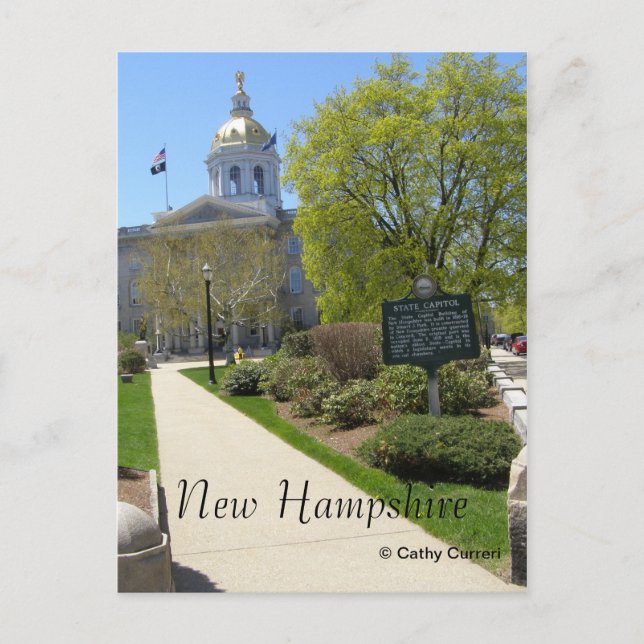 Concord, New Hampshire Postcard (Front)