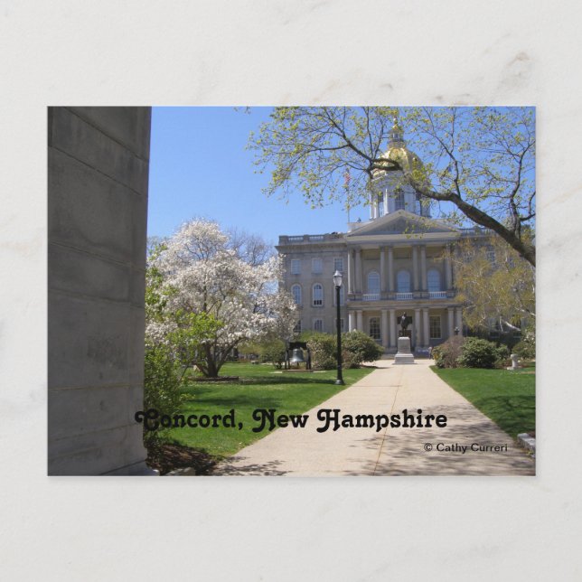 Concord, New Hampshire Postcard (Front)