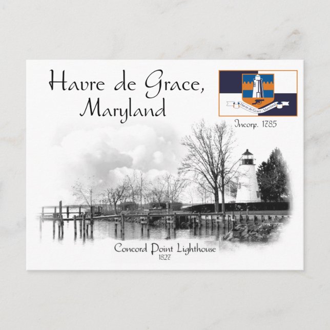 CONCORD POINT LIGHTHOUSE - MARYLAND - CARTE POSTAL (Devant)