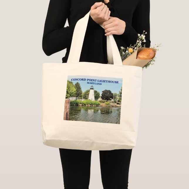 Concord Point Lighthouse, Maryland Tote Bag (Front (Product))