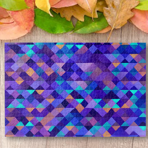 Concordance géométrique puzzle abstrait moderne