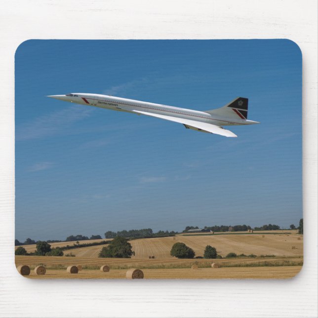 Concorde at Harvest Time Mouse Pad (Front)