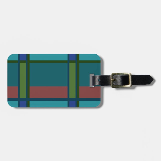 Concorde Personalized Luggage Tag (Front Horizontal)