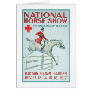 Concours hippique national pour la Croix-Rouge