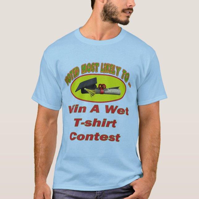 Concours humide de T-shirt (Devant)