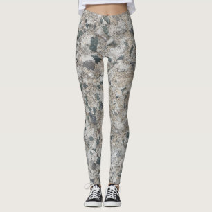Concrete background leggings
