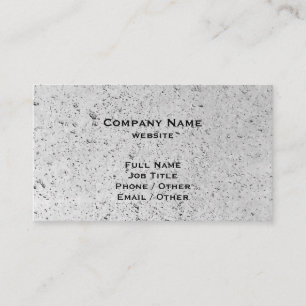 Concrete Business Card