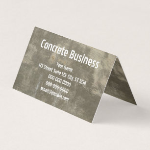 Concrete Business Card