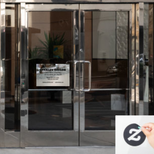 Concrete & Cement Solutions Window Cling