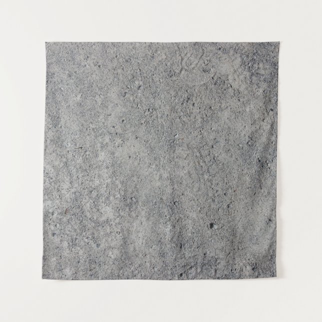 Concrete cement wall grey texture tapestry (Front)