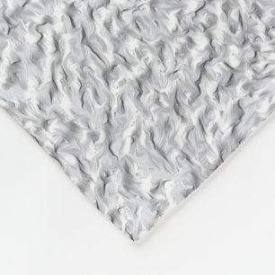Concrete grey Stone Wall Texture Pattern Fleece Blanket