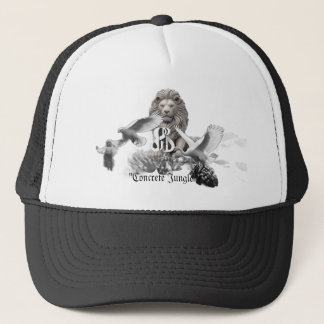 Concrete Jungle B&W Trucker Hat