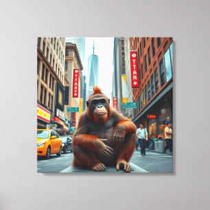 Concrete Jungle  Canvas Print