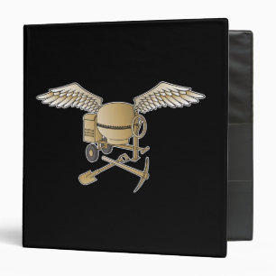 Concrete mixer beige binder