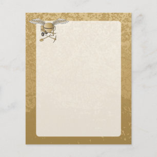 Concrete mixer beige flyer