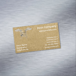 Concrete mixer beige 	Magnetic business card