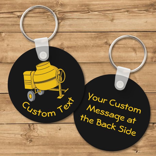 Concrete Mixer Keychain (Creator Uploaded)