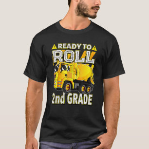 Concrete Mixer Truck Ready To Roll 2nd Grade T-Shirt