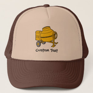 Concrete Mixer Trucker Hat