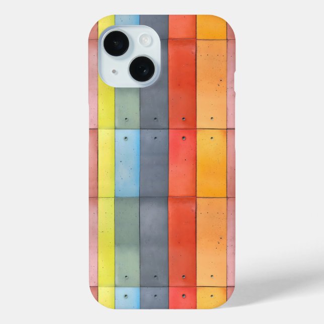 Concrete Pattern Colours Case-Mate iPhone Case (Back)
