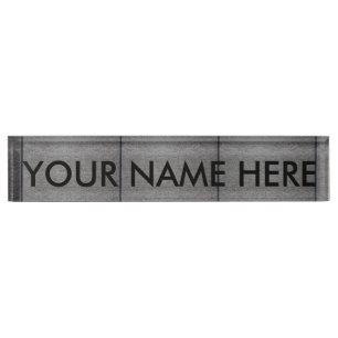 CONCRETE PAVEMENT ~ NAMEPLATE