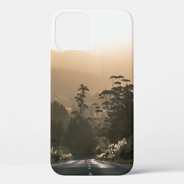 CONCRETE ROAD SURROUNDED BY TREES Case-Mate iPhone CASE (Back)