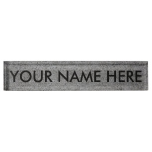 CONCRETE SLAB (architectural texture) ~ Nameplate