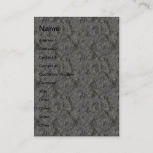 Concrete texture business card