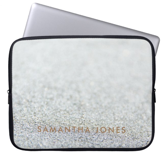 concrete texture stone architectural laptop sleeve (Front)