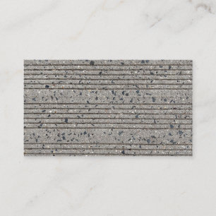 Concrete Tining Grey Cement Sidewalk Business Card