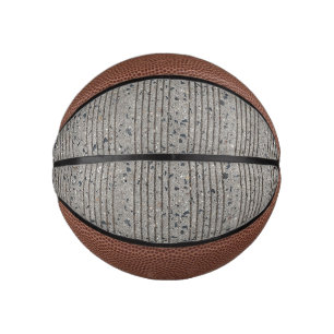 Concrete Tining Grey Cement Sidewalk Mini Basketball