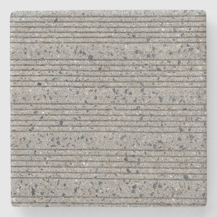 Concrete Tining Grey Cement Sidewalk Stone Coaster