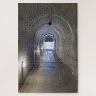 Concrete Tunnel In A Nazi Bunker Jigsaw Puzzle