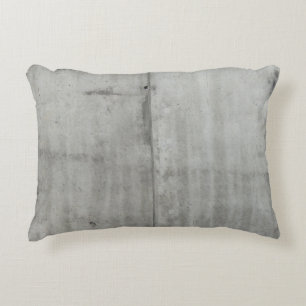 Concrete wall structure texture accent pillow