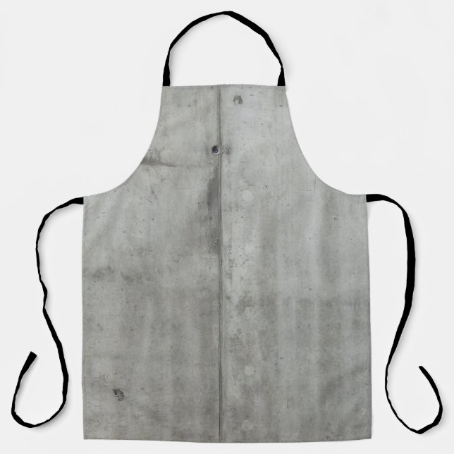 Concrete wall structure texture apron (Front)